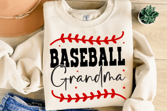 Baseball Grandma SVG: Game Day Font for Creative Projects