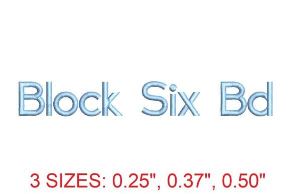 Block Six Bold Embroidery Font: A Designer's Guide