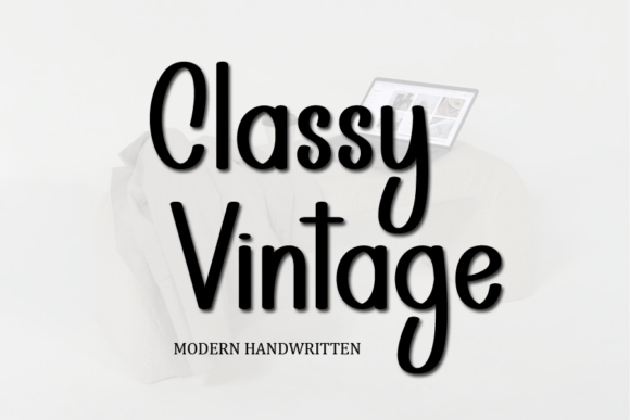 Classy Vintage: A Script Font with Character