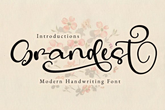 Grandest: Crafting Visual Impact with a Bold Typeface
