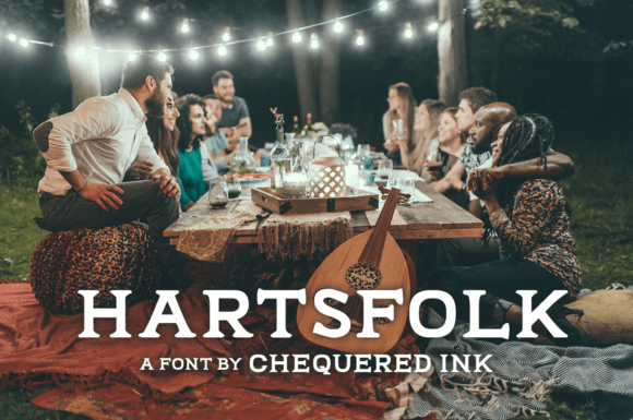 Hartsfolk: The Hand-Crafted Font with Authentic Character