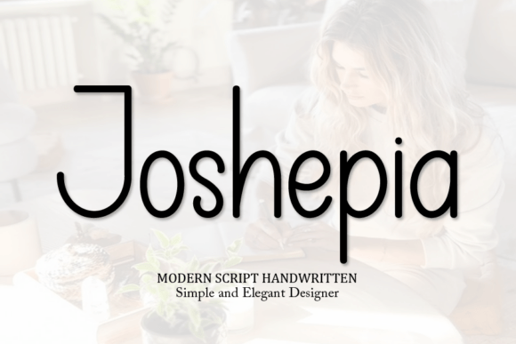 Joshepia: The Handwritten Display Font That Brings Personality to Your Projects