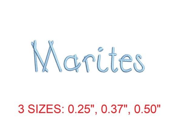Marites Font: The Embroidery Game-Changer for Crafters