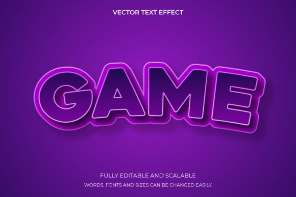 Master 3D Game Typography: The Text Effect in 3d Game Word Font Style