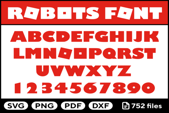 Robotics Meets Design: Using This Alphabet Font for Crafting