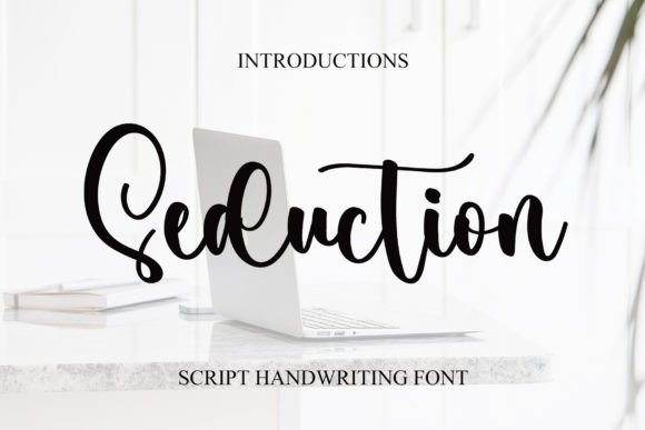 Seduction Font: Bold Typography for Sports & Impactful Design