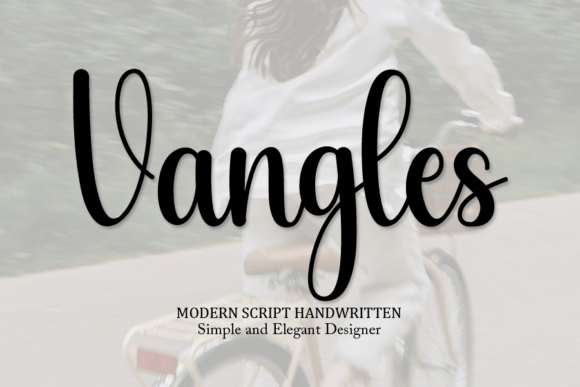 Unleashing Creative Flow with the Vangles Script Typeface