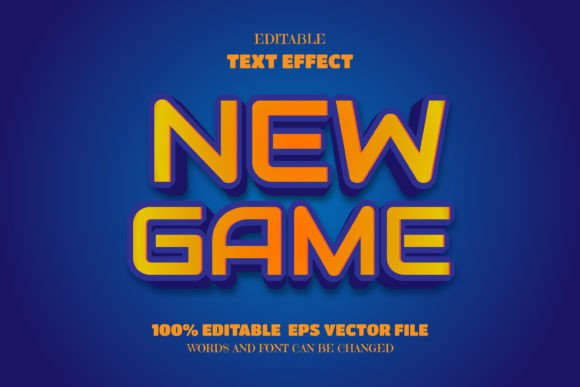 Why New Game Text, Editable Font Effect Captures Attention